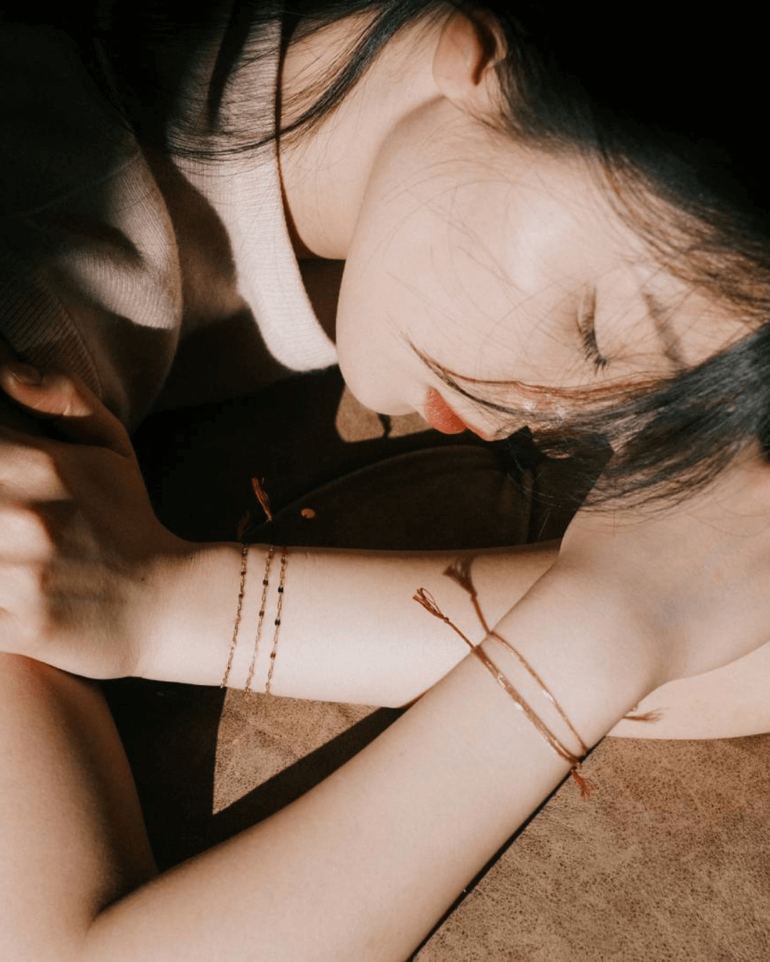 Bracelet Tea maille épi