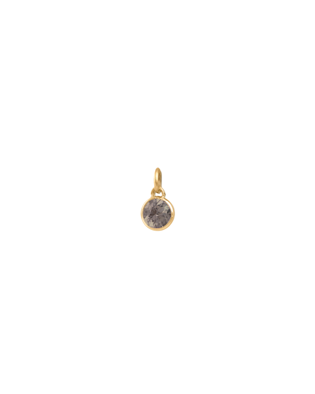 Mantra Brown Diamond Charm