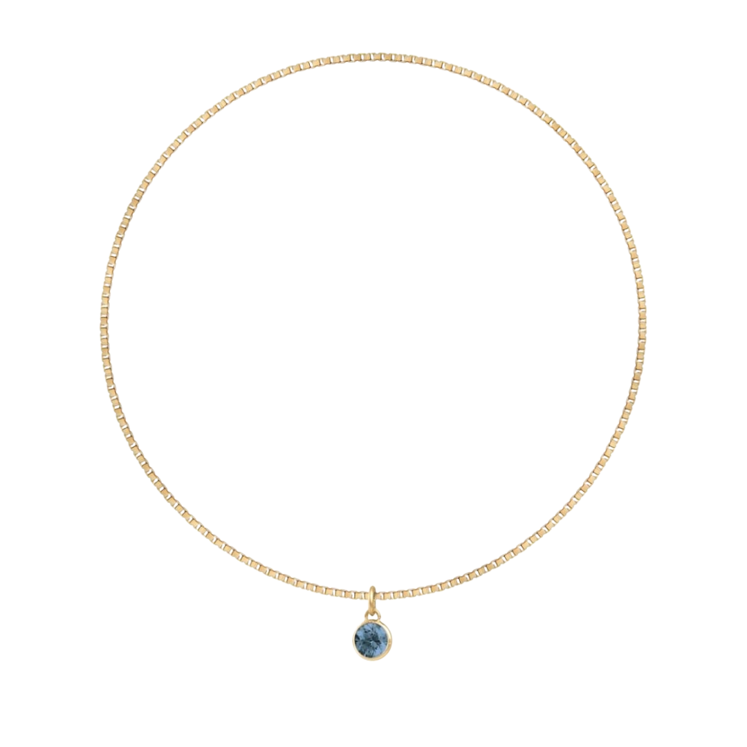 Mantra Sapphire Charm