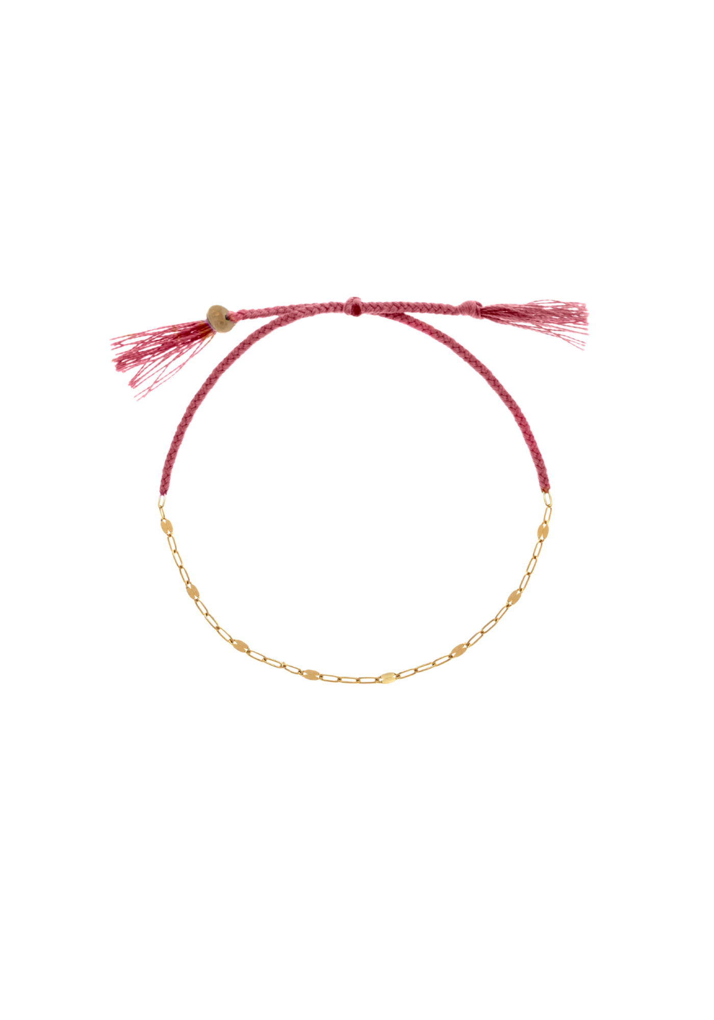 Tea Oval Chain Bracelet