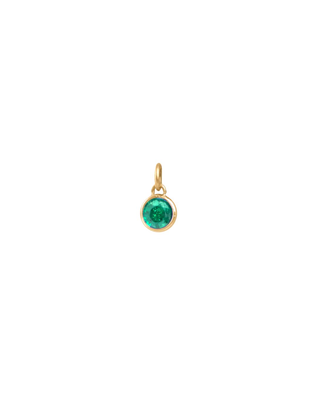Mantra Emerald Charm