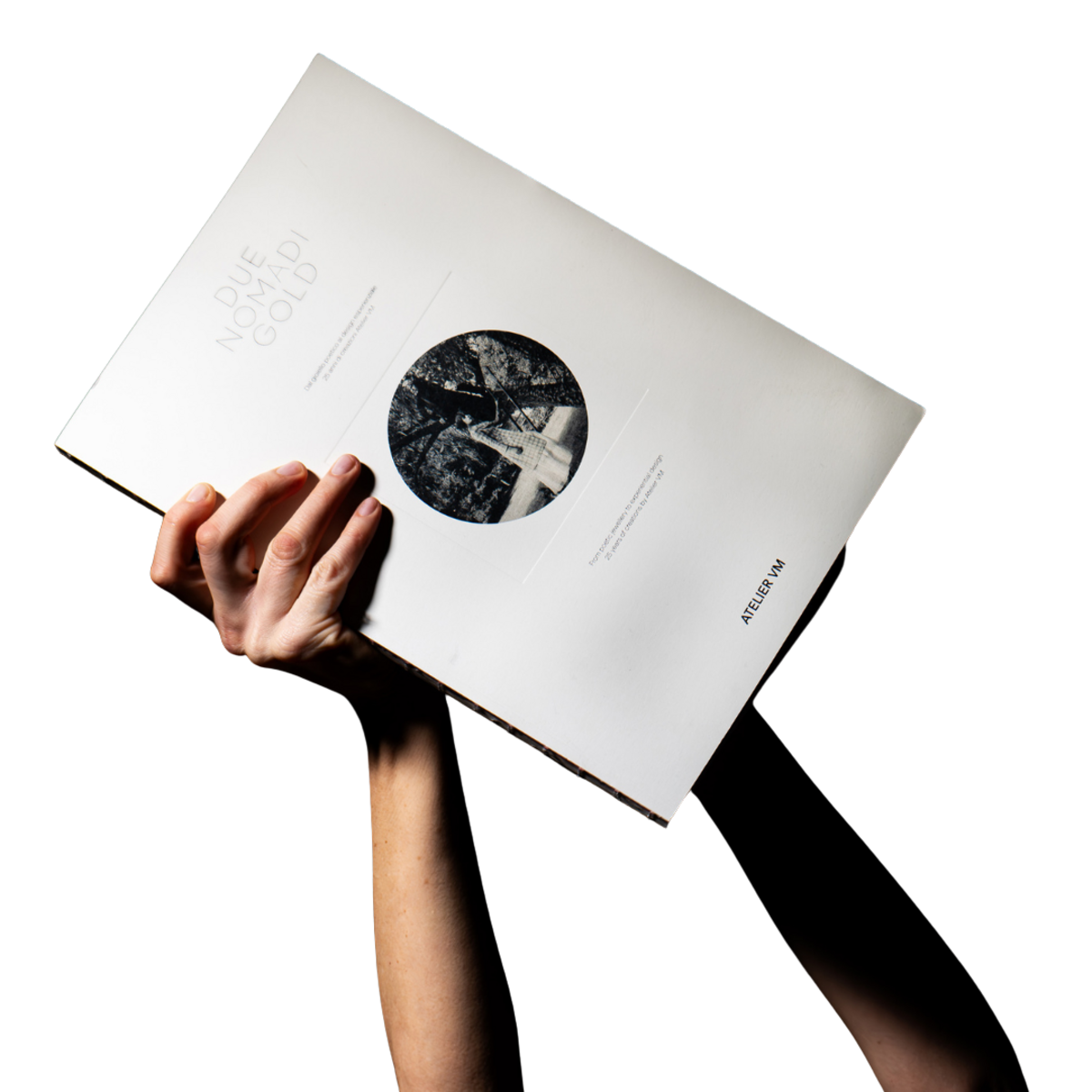 LIBRO "Due Nomadi Gold" – Il Viaggio di Atelier VM