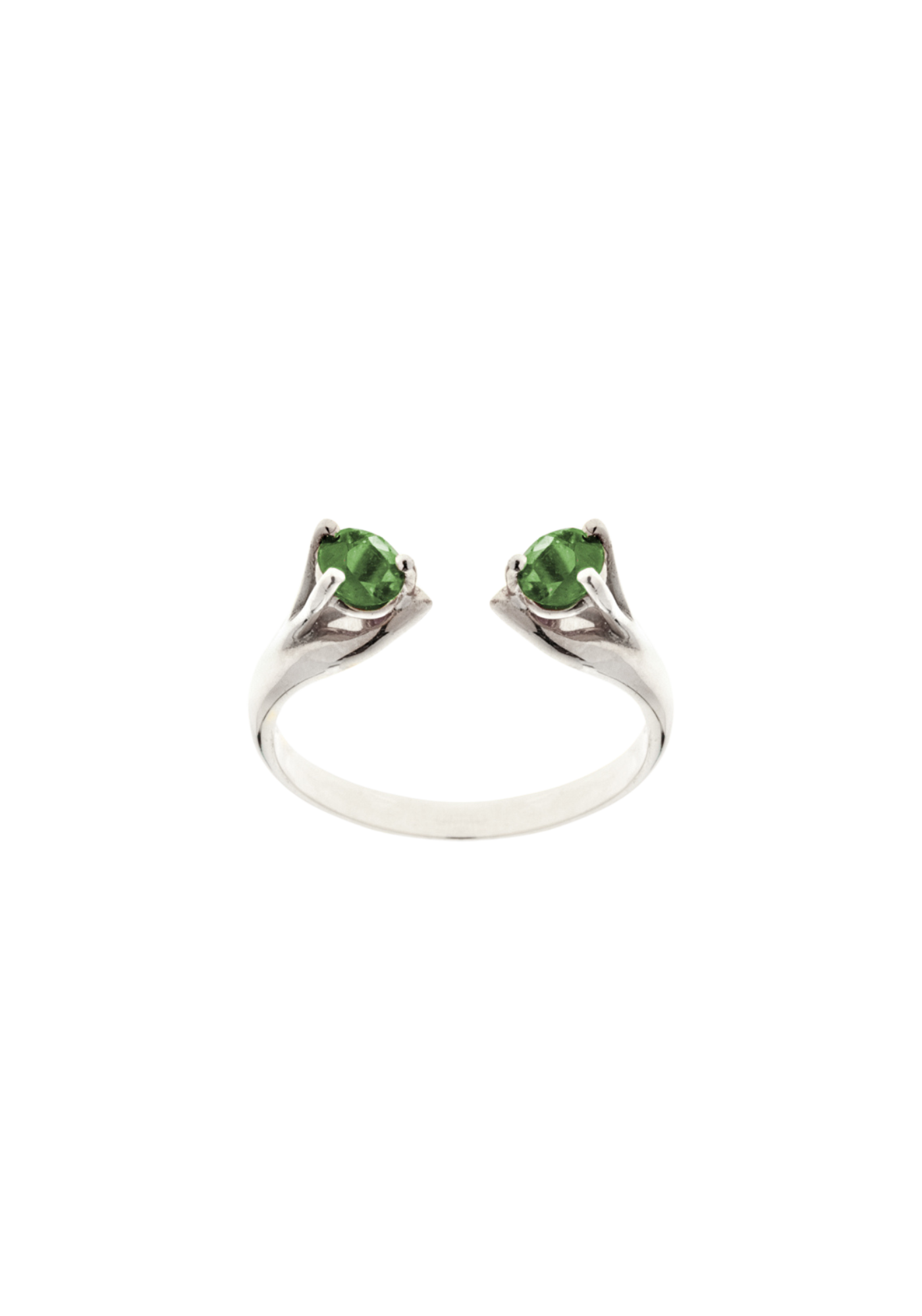 Bague Mirror émeraudes